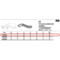 "S" di scavalcamento ø15 MM inox 316L 179015000