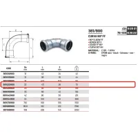 Curva 90° FF ø22 a pressare 381022900