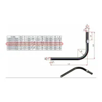 Curva transizione PE/Acciaio ø50x1"1/2 PN16 12ERTCFZ050