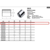 Manicotto nero ø1/8"F acciaio 268108000