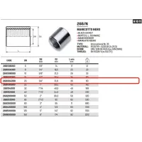 Manicotto nero ø3/4"F acciaio 268304000