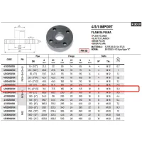 Flangia piana PN16 DN65 ø2"1/2 411065010I