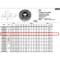 Flangia a collarino PN40 DN40 ø1"1/2 415040016