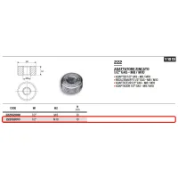 Adattatore zincato ø1/2"M GAS M10 222102010