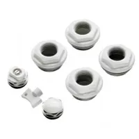 Kit universale per radiatori alluminio 1" x 1/2" flangia ø 42 (con valvola di scarico art. 979) 105100102