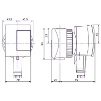 Circolatore Star-Z-NOVA interasse 84 filetto femmina ø1/2" 4132760