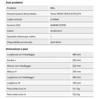 Yonos MAXO 50/0,5-8 PN 6/10 interasse 240 mm DN 50 Circolatore standard singolo a rotore bagnato con attacchi flangiati 2120649