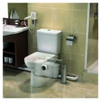 Sanitrit SANIBEST PRO scarico WC + doccia + lavabo + bidet SBPRO