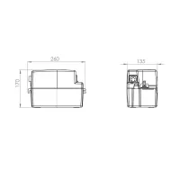 SFA SANICONDENS PRO V.02 2021 pompa per acque di condensa per caldaie, climatizzatori, banchi refrigeranti e deumidificatori SCONPRO21