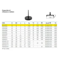 Coperchio di chiusura a saldare polietilene PEHD ø32 mm VS0342001