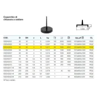 Coperchio di chiusura a saldare polietilene PEHD ø50 mm VS0342005