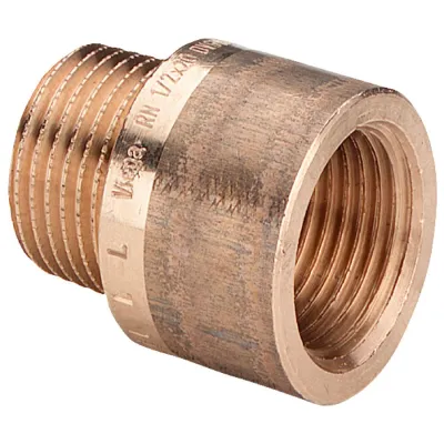 Prolunga MF ø1"xL.30mm bronzo, filettatura R, filettatura Rp 357191