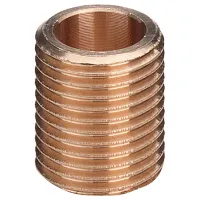 Vite semplice nipplo ø3/4"MM bronzo, filettatura G 322090