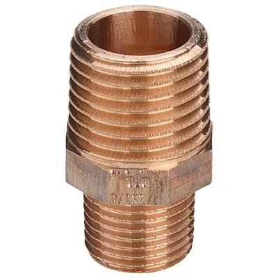 Vite doppia ridotta 1/2"x1/4" bronzo, filettatura R 319526