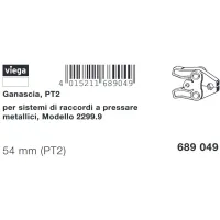 Ganascia PT2 54mm per sistemi di raccordi a pressare metallici 689049