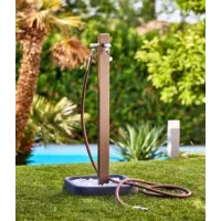 AquaPoint TRIANGLE UNDERGROUND Colonnina acqua triangolare h. 120 cm bronzo metal 00400B