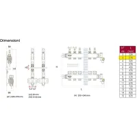 Collettore inox MDSS 1"x3x3/4"EK UFH5703