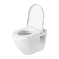 Duravit STARCK 3 vaso wc sospeso a cacciata, senza sedile, fabbisogno di acqua di risciacquo 4,5 l, UWL classe 1, colore bianco 2200090000