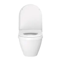 Duravit STARCK 3 vaso wc sospeso a cacciata, senza sedile, fabbisogno di acqua di risciacquo 4,5 l, UWL classe 1, colore bianco 2200090000