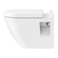 Duravit STARCK 3 vaso wc sospeso a cacciata, senza sedile, fabbisogno di acqua di risciacquo 4,5 l, UWL classe 1, colore bianco 2200090000