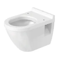 Duravit STARCK 3 vaso wc sospeso a cacciata, senza sedile, fabbisogno di acqua di risciacquo 4,5 l, UWL classe 1, colore bianco 2200090000