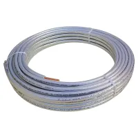 Tubo di rame CUPEX GEL SILVER  ø7/8" x 1 (d. 22,22 mm) isolato da una guaina - Spessore nominale isolante 9 mm - Rotolo da 25 metri 2RGSIGREGG100A