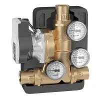 Caleffi Gruppo di ricircolo anticondensa e distribuzione per pompa PARA MS/7 1" F 281066WYP