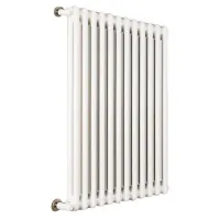 Ardesia radiatore tubolare 2 colonne 17 elementi h.900 - colore bianco RAL9016 - completo di tappo cieco e riduzioni da 1/2" 3541700067350