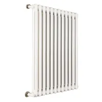 Ardesia radiatore tubolare 2 colonne 19 elementi h.900 - colore bianco RAL9016 - completo di tappo cieco e riduzioni da 1/2" 3541700021546