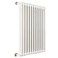 Ardesia radiatore tubolare 2 colonne 20 elementi h.900 - colore bianco RAL9016 - completo di tappo cieco e riduzioni da 1/2" 3541700023020