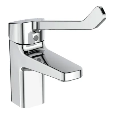 Ideal Standard CERAPLAN miscelatore monocomando per lavabo a leva lunga, con scarico, finitura cromo BD218AA