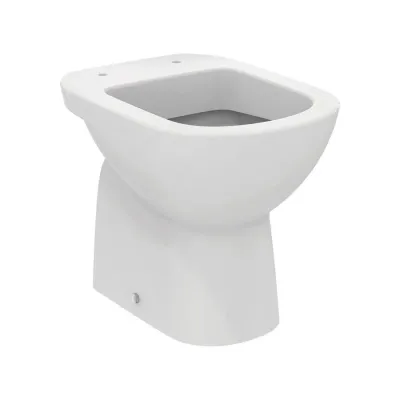 Ideal Standard I.LIFE A vaso a terra, scarico a pavimento a S, senza sedile, colore bianco finitura lucido T467201