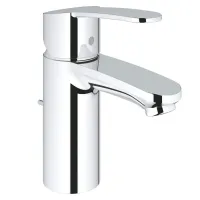 Miscelatore per lavabo Grohe Eurostyle Cosmopolitan EcoJoy con piletta scarico a tirante, cromo 3355220E