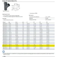 Braga 45° Geberit Silent-Pro ø160 x 110mm PP 393.735.14.1