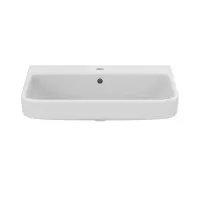 Ideal Standard I.LIFE B lavabo top L.65 cm, monoforo, con troppopieno, colore bianco finitura lucido T460601