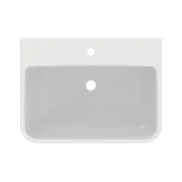 Ideal Standard I.LIFE B lavabo top L.65 cm, monoforo, con troppopieno, colore bianco finitura lucido T460601