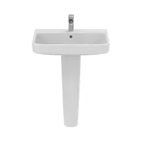 Ideal Standard I.LIFE B lavabo top L.65 cm, monoforo, con troppopieno, colore bianco finitura lucido T460601