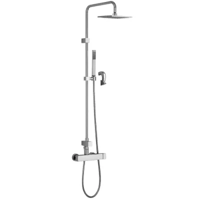 Colonna doccia fissa LEVEL PLUS con miscelatore LEC168RCR ZCOL607CR