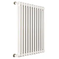 Ardesia radiatore tubolare 2 colonne 6 elementi h.786 - colore bianco RAL9016 - completo di tappo cieco e riduzioni da 1/2" 3541700052250