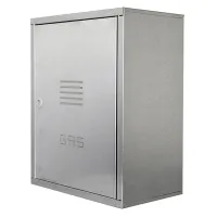 Cassetta inox aisi 304 - a porta unica - 500 x 300 x 240 mm (senza schienale cod. 00000051201) 00000051191