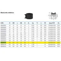 Manicotto elettrico PEHD ø200mm VS0350117