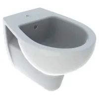 Geberit COLIBRI' bidet sospeso, con foro per rubinetteria e troppopieno, colore bianco finitura lucido 500.873.00.1