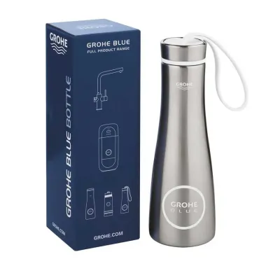 Bottiglia Grohe Blue 450 ml in acciaio inox 40848SD0