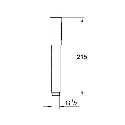 Grohtherm 800 Miscelatore termostatico per doccia 34565002