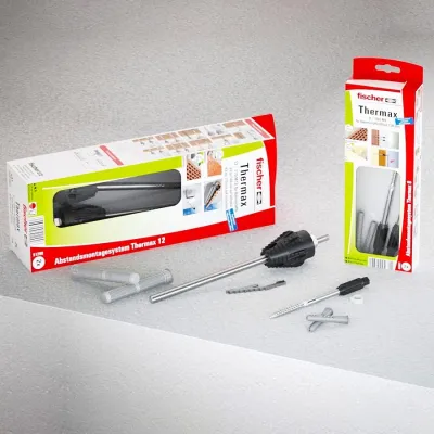 THERMAX M16-12/170 Sistema di fissaggio termicamente isolato per carichi pesanti applicati a distanza in presenza di isolamento a cappotto termico (prezzo a pz) 00051293