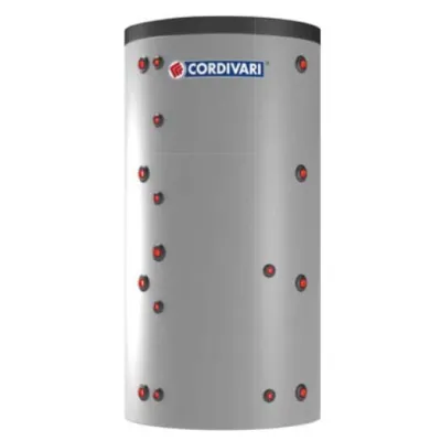 COMBI 2 xB HE bollitore verticale da 800 litri per acqua di riscaldamento con accumulo ACS in acciaio Inox 316L e 2 scambiatori fissi 3270162314152