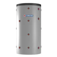 ECO COMBI 2 DOMUS bollitore verticale da 300 litri per acqua di riscaldamento con scambiatore corrugato in acciaio Inox 316L per ACS e 1 scambiatore fisso 3270162282502