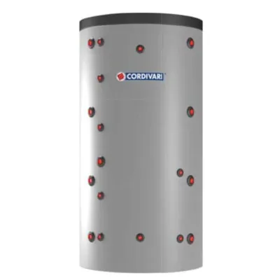 ECO COMBI 2 VB HE bollitore verticale da 2000 Litri per acqua di riscaldamento con scambiatore corrugato in acciao Inox 360L per ACS e 1 scambiatore fisso 3270162316107