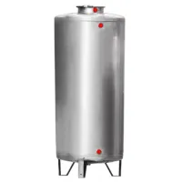 Serbatoio cilindrico verticale in acciaio Inox 316L ø850 da 1000 litri 3701112010004