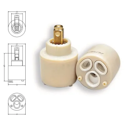 Cartuccia ceramica n.044 "Cisal" - tipo piccolo 818000PBCIP